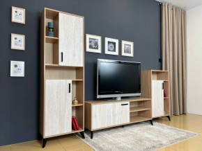 ОСКАР TRIO Гостиная (дуб золотой/сосна белая loft) в Муравленко - muravlenko.ok-mebel.com | фото 2