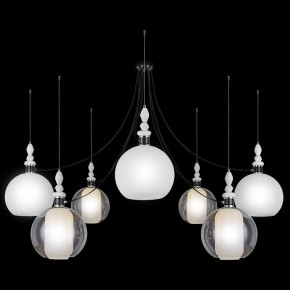 Подвесная люстра 33 идеи M66TW PND182.07.17CH.003BL-M66TW в Муравленко - muravlenko.ok-mebel.com | фото 2