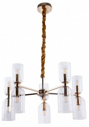 Подвесная люстра Arte Lamp Charm A1623LM-10GO в Муравленко - muravlenko.ok-mebel.com | фото