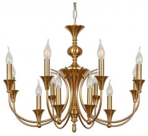 Подвесная люстра Arte Lamp Collinetta A4094LM-12PB в Муравленко - muravlenko.ok-mebel.com | фото