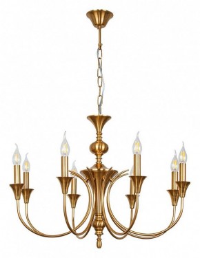 Подвесная люстра Arte Lamp Collinetta A4094LM-8PB в Муравленко - muravlenko.ok-mebel.com | фото 2