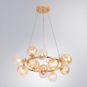 Подвесная люстра Arte Lamp Etereo A5261LM-15GO в Муравленко - muravlenko.ok-mebel.com | фото 3
