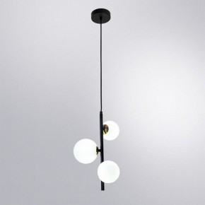 Подвесная люстра Arte Lamp Gemini A2243SP-3BK в Муравленко - muravlenko.ok-mebel.com | фото 3