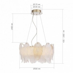 Подвесная люстра ST-Luce LIGHTSOME SL6135.203.01 в Муравленко - muravlenko.ok-mebel.com | фото 6