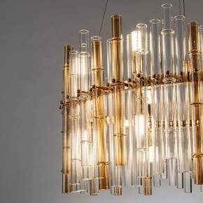 Подвесной светильник Arte Lamp Crystalla A4111LM-16GO в Муравленко - muravlenko.ok-mebel.com | фото 3