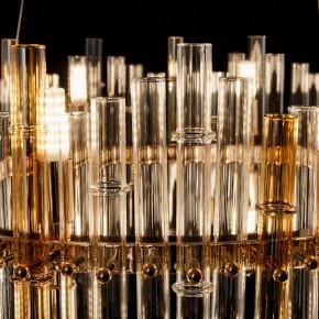 Подвесной светильник Arte Lamp Crystalla A4111LM-16GO в Муравленко - muravlenko.ok-mebel.com | фото 6