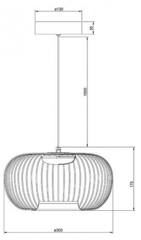 Подвесной светильник Arte Lamp Flare A3527SP-12BK в Муравленко - muravlenko.ok-mebel.com | фото 3