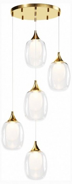 Подвесной светильник Maytoni Aura MOD016PL-05BS в Муравленко - muravlenko.ok-mebel.com | фото