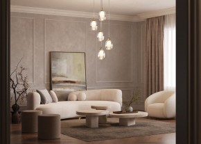 Подвесной светильник Maytoni Aura MOD016PL-05BS в Муравленко - muravlenko.ok-mebel.com | фото 4