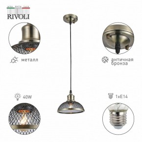 Подвесной светильник Rivoli Charlotte Б0054871 в Муравленко - muravlenko.ok-mebel.com | фото 4