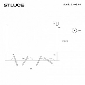 Подвесной светильник ST-Luce LILT SL6210.403.04 в Муравленко - muravlenko.ok-mebel.com | фото 2