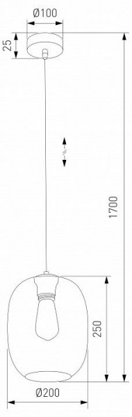 Подвесной светильник TK Lighting Elio 5971 Elio в Муравленко - muravlenko.ok-mebel.com | фото 4