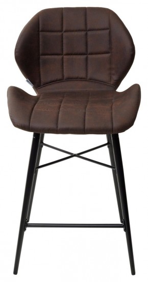 Полубарный стул MARCEL COWBOY-#800 темно-коричневый (H=65cm), ткань микрофибра М-City в Муравленко - muravlenko.ok-mebel.com | фото 6