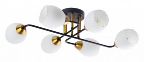 Потолочная люстра Arte Lamp Andrea A8141PL-6BK в Муравленко - muravlenko.ok-mebel.com | фото