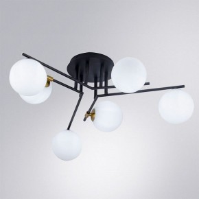 Потолочная люстра Arte Lamp Gemini A2243PL-6BK в Муравленко - muravlenko.ok-mebel.com | фото 2