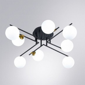 Потолочная люстра Arte Lamp Gemini A2243PL-8BK в Муравленко - muravlenko.ok-mebel.com | фото 2