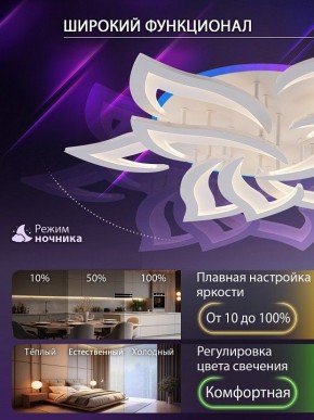 Потолочная люстра Natali Kovaltseva OLIMP LED LAMPS 81435 в Муравленко - muravlenko.ok-mebel.com | фото 6