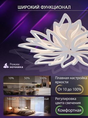 Потолочная люстра Natali Kovaltseva RIF LED LAMPS 81118/6C в Муравленко - muravlenko.ok-mebel.com | фото 6