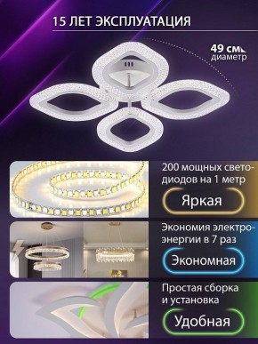 Потолочная люстра Natali Kovaltseva SM LED LAMPS 81455 в Муравленко - muravlenko.ok-mebel.com | фото 5