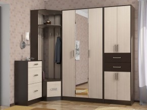 Прихожая ДИАНА-4 сек №10 (Венге/Дуб молочный) в Муравленко - muravlenko.ok-mebel.com | фото 3