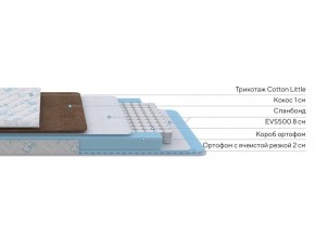 PROxSON Матрас Медвежонок (Cotton Little PROSON) 80x200 в Муравленко - muravlenko.ok-mebel.com | фото 2