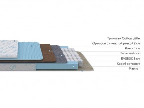 PROxSON Матрас Совенок (Cotton Little PROSON) 120x130 в Муравленко - muravlenko.ok-mebel.com | фото 2