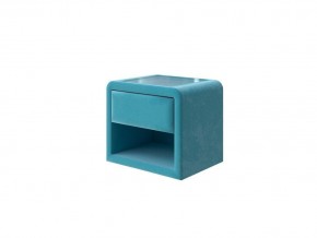 PROxSON Тумба Cube (Ткань: Велюр Shaggy Azure) 52x41 в Муравленко - muravlenko.ok-mebel.com | фото
