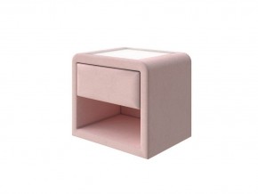 PROxSON Тумба Cube (Ткань: Велюр Ultra Розовый мусс) 52x41 в Муравленко - muravlenko.ok-mebel.com | фото