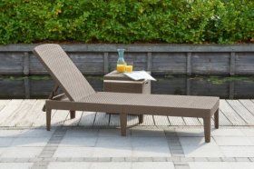 Шезлонг Джайпур (Jaipur Sun lounger) капучино в Муравленко - muravlenko.ok-mebel.com | фото 2