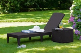 Шезлонг Джайпур (Jaipur Sun lounger) виски-коричневый в Муравленко - muravlenko.ok-mebel.com | фото 2