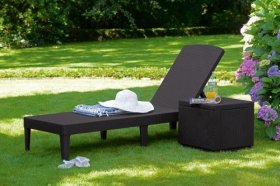 Шезлонг Джайпур (Jaipur Sun lounger) виски-коричневый в Муравленко - muravlenko.ok-mebel.com | фото 2