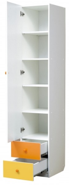 Шкаф 1-но дверный с ящиками Радуга (400) в Муравленко - muravlenko.ok-mebel.com | фото 2