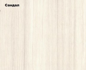 Шкаф 2-х створчатый Белла (Сандал, Графит/Дуб крафт) в Муравленко - muravlenko.ok-mebel.com | фото 2