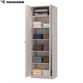 Шкаф 2-х створчатый Зарина ШК-01 (ясень белый) в Муравленко - muravlenko.ok-mebel.com | фото 3