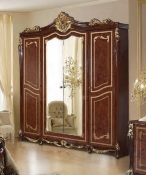 Шкаф 4-х дверный с зеркалами (19.144) Джоконда в Муравленко - muravlenko.ok-mebel.com | фото