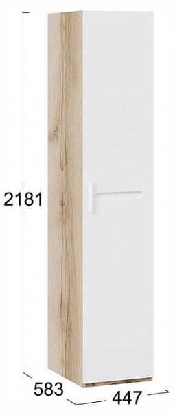 Шкаф для белья Фьюжн ТД-260.07.01 в Муравленко - muravlenko.ok-mebel.com | фото 4