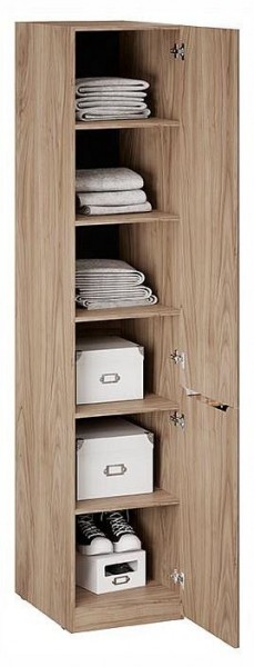 Шкаф для белья Глосс СМ-319.07.001 в Муравленко - muravlenko.ok-mebel.com | фото 2