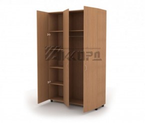 Шкаф комбинированный для одежды ШГ 84.3 (1200*620*1800) в Муравленко - muravlenko.ok-mebel.com | фото