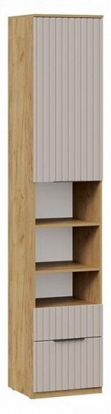 Шкаф комбинированный Хилтон Исп. 2 в Муравленко - muravlenko.ok-mebel.com | фото 2