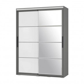 Шкаф-купе Крафт-6 1.6 м ШКК-06 (графит) в Муравленко - muravlenko.ok-mebel.com | фото 3