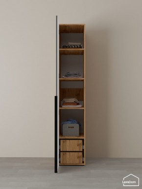 Шкаф Linnea MHR-1-4 2050х400х510 (ДВ-М 11.1.25) в Муравленко - muravlenko.ok-mebel.com | фото 6