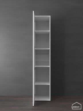 Шкаф Linnea MHR-1PO-2 2050х400х510 (Белый-М 11.1.1) в Муравленко - muravlenko.ok-mebel.com | фото 4