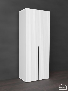 Шкаф Linnea MHR-2 2050х800х510 (Белый-М 11.1.2) в Муравленко - muravlenko.ok-mebel.com | фото