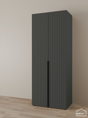 Шкаф Linnea MHR-2-4 2050х800х510 (Графит-М 11.1.25) в Муравленко - muravlenko.ok-mebel.com | фото