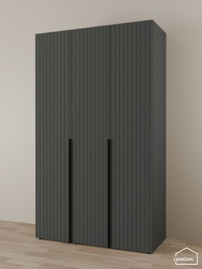Шкаф Linnea MHR-3-2 2050х1200х510 (Графит-М 11.1.25) в Муравленко - muravlenko.ok-mebel.com | фото