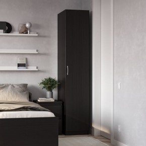 Шкаф ПЕГАС однодверный, цвет Дуб Венге в Муравленко - muravlenko.ok-mebel.com | фото 4