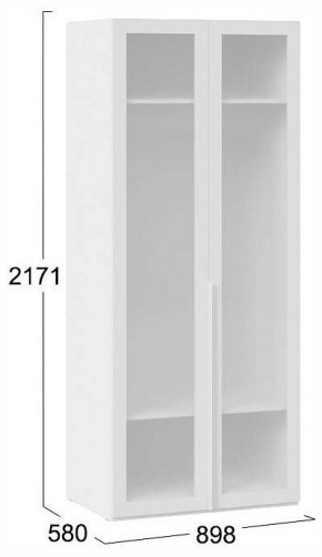 Шкаф платяной Порто СМ-393.07.009 в Муравленко - muravlenko.ok-mebel.com | фото 3
