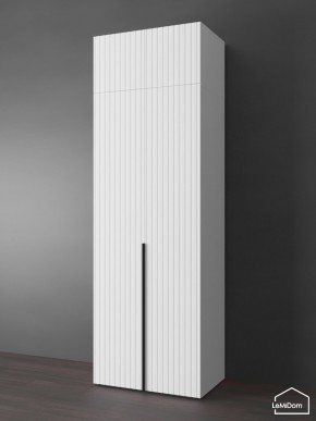 Шкаф с антресолью Linnea MHR-2A-1 2450х800х510 (Белый-М 11.1.2) в Муравленко - muravlenko.ok-mebel.com | фото