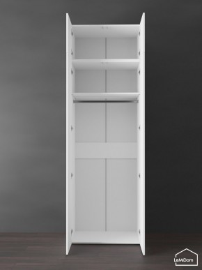 Шкаф с антресолью Linnea MHR-2POA-1 2450х800х510 (Белый-М 11.1.1) в Муравленко - muravlenko.ok-mebel.com | фото 4