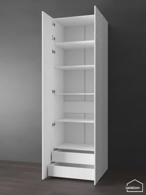 Шкаф с антресолью Linnea MHR-2POA-4 2450х800х510 (Белый-М 11.1.1) в Муравленко - muravlenko.ok-mebel.com | фото 5